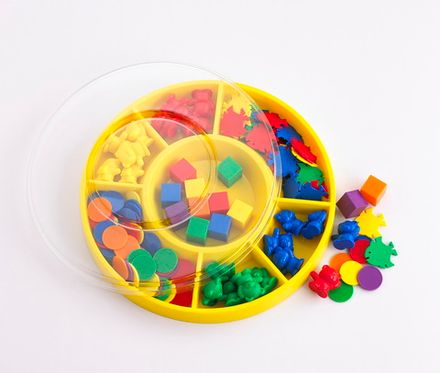 Счет и сортировка. Набор учебно-игровой малый (132 дет.)