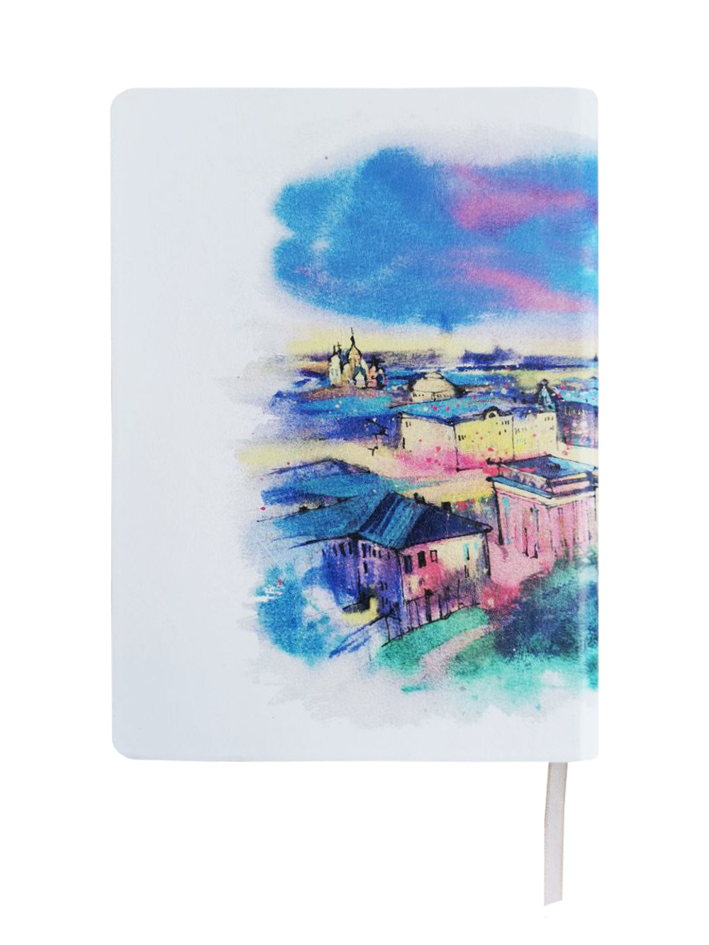 Ежедневник недатированный "Санкт-Петербург. Казанский собор" А5 168 листов, гибкая обложка экокожа, на сшивке