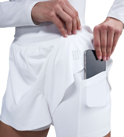 Женские Шорты теннисные Nike Court Ace Advantage Dri-Fit Tennis - белый