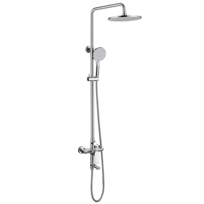 Душевая стойка ABBER Weiss Insel AF8016N с изливом, хром