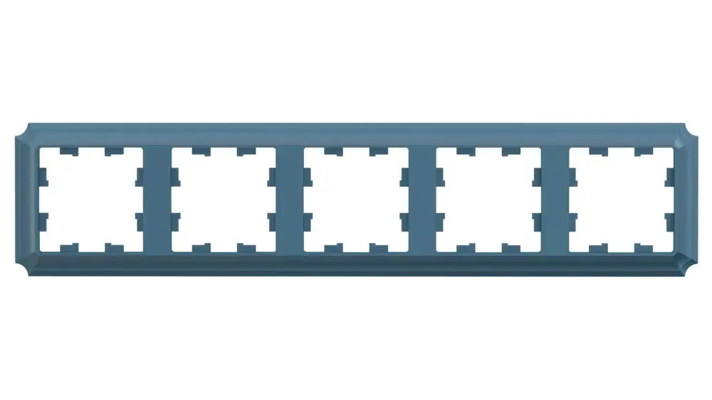 ATLASDESIGN ANTIQUE 5-постовая РАМКА, универсальная, ИЗУМРУД