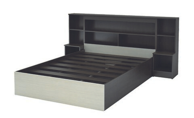 КР 552 Бася ЛДСП кровать с прикр.бл