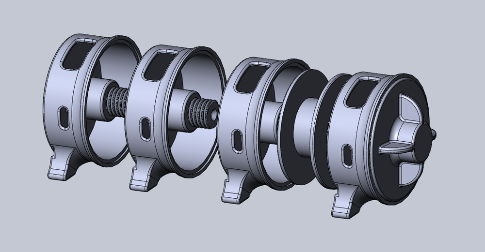 Самонаборной органайзер для проводов (STL-файлы для 3D-печати)
