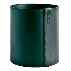 Корзина для бумаг 18 литров из кожи Cuoietto с металлической вставкой 320*270 (BBCMet) 3