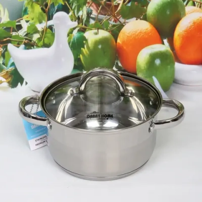 Кастрюля из нержавеющей стали MONICA 2,7л, индукция, DH14-18