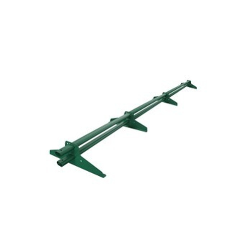 Снегозадержатель трубчатый 3000 мм зеленый мох усиленный