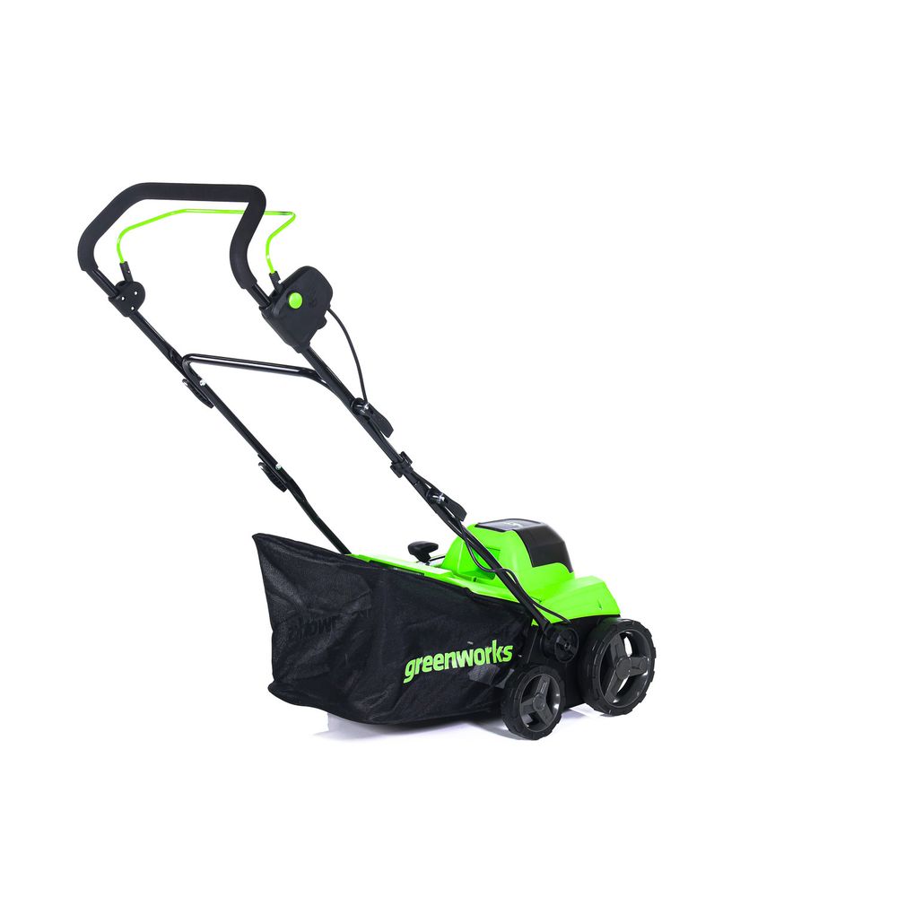 Аэратор-скарификатор аккумуляторный Greenworks GD40SC38II Арт. 2517607, 40V, 38 см,бесщеточный, без АКБ и ЗУ