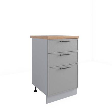 Кухня Модуль СЯШ 500 Марта Графит Скин