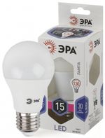 Светодиодная лампа ЭРА A60 15Вт 170-265В 6000K E27, 504831