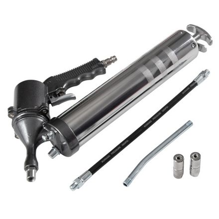 Цена на МАСТАК (662-01500) Шприц солидолонагнетатель пневматический 400 мл