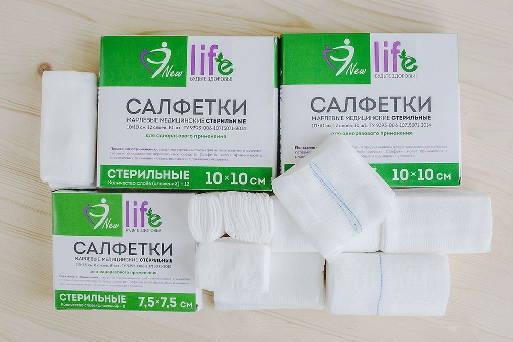 Салфетка 45х29 2-х слойн. №5 стер ТДЛ (120шт)