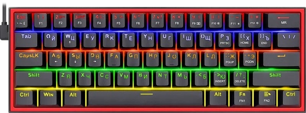 Клавиатура Redragon Fizz 70671 черный