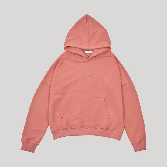 Худи One Two STREET (кораловый)