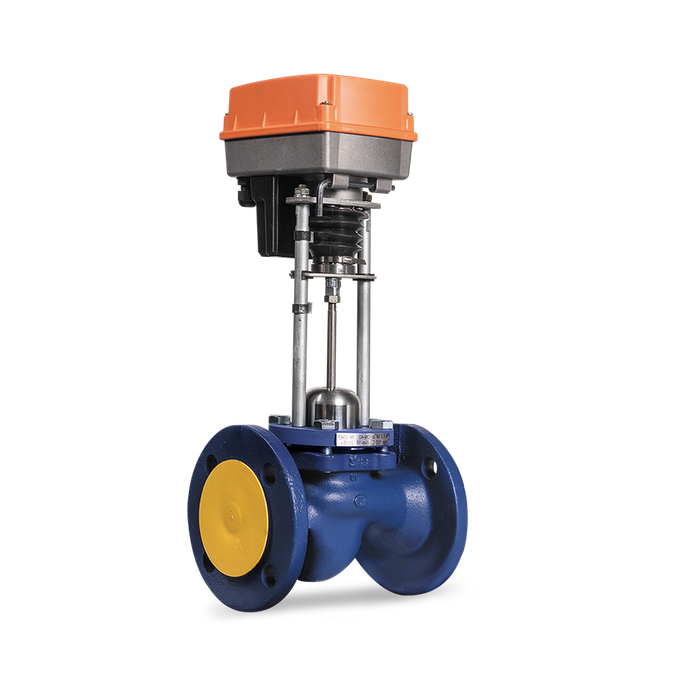 Купить Регулирующие клапаны двухходовые TRV 80 Теплосила недорого со склада в Хабаровске, Якутске, Владивостоке, Южно-Сахалинске, Благовещенске