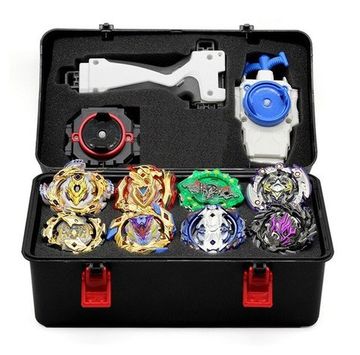 Набор волчков BB в чемодане 8в1 + 2 пускателя