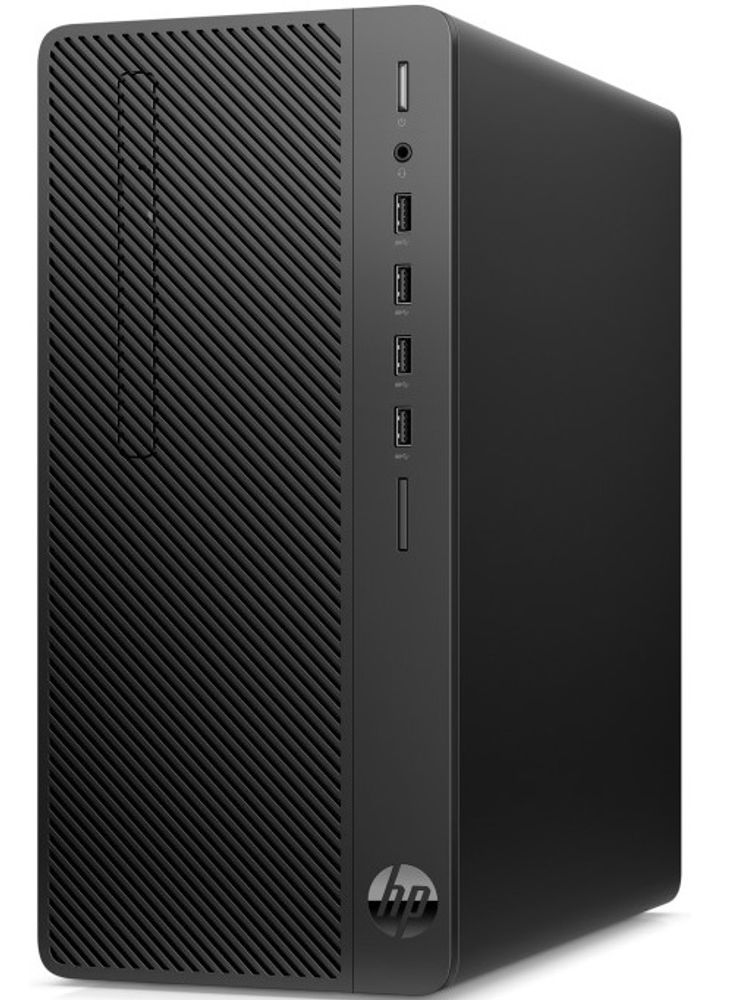 Системный блок HP 290 G4 MT (123N0EA) Micro-Tower/Intel Core i5-10500/8 ГБ/256 ГБ SSD/Intel UHD Graphics 630/Windows 10 Pro, black