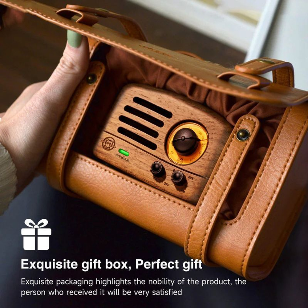 Беспроводная колонка Muzen Sticker красная