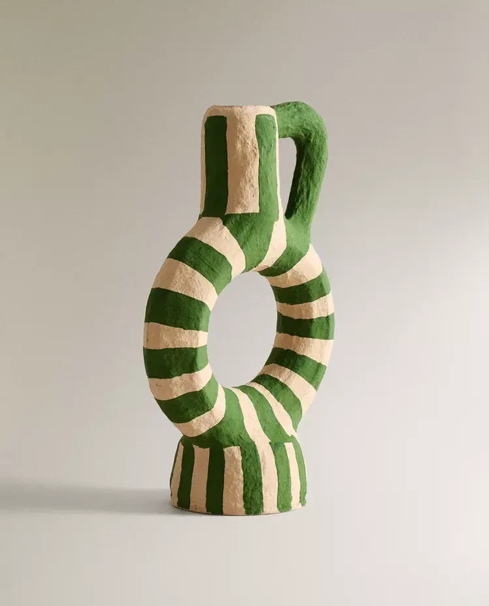 ZARA HOME ПОДСВЕЧНИК ИЗ ПАПЬЕ-МАШЕ, РАЗНОЦВЕТНЫЙ