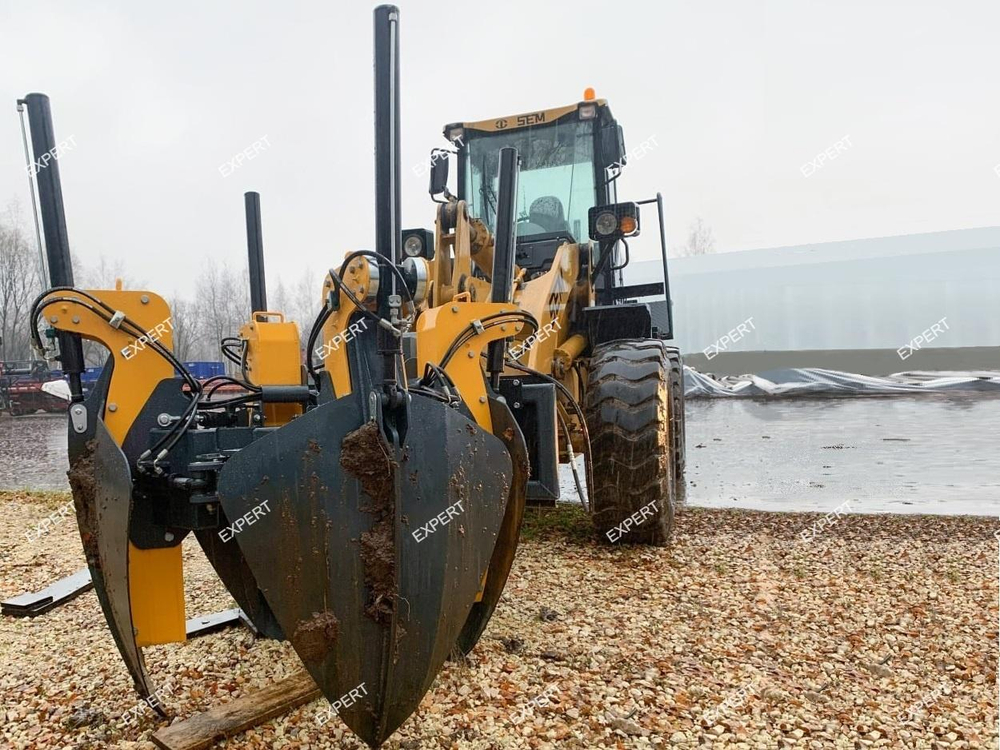 Пересадчик деревьев на фронтальный погрузчик Komatsu