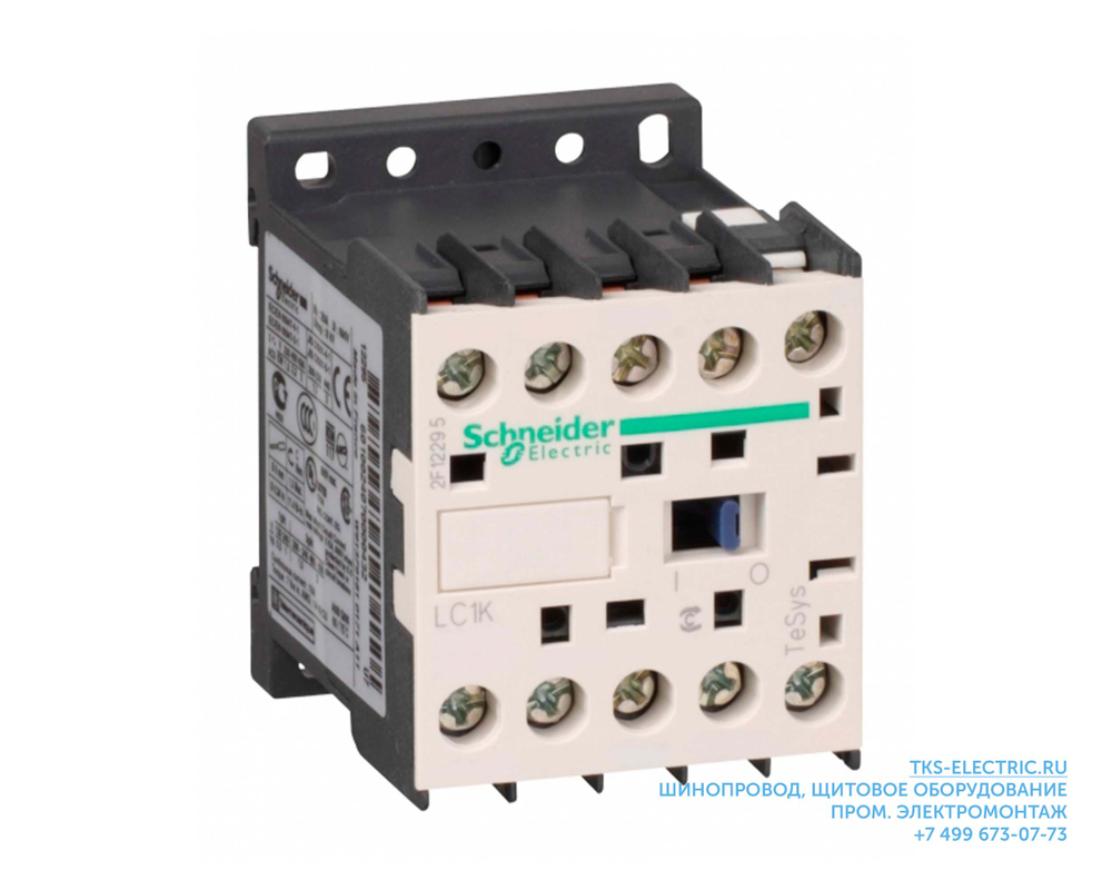Schneider Electric Contactors K Telemecanique Контактор 380V, 6А, 3НО сил.конт. 1НО доп.конт катушка 220V АС