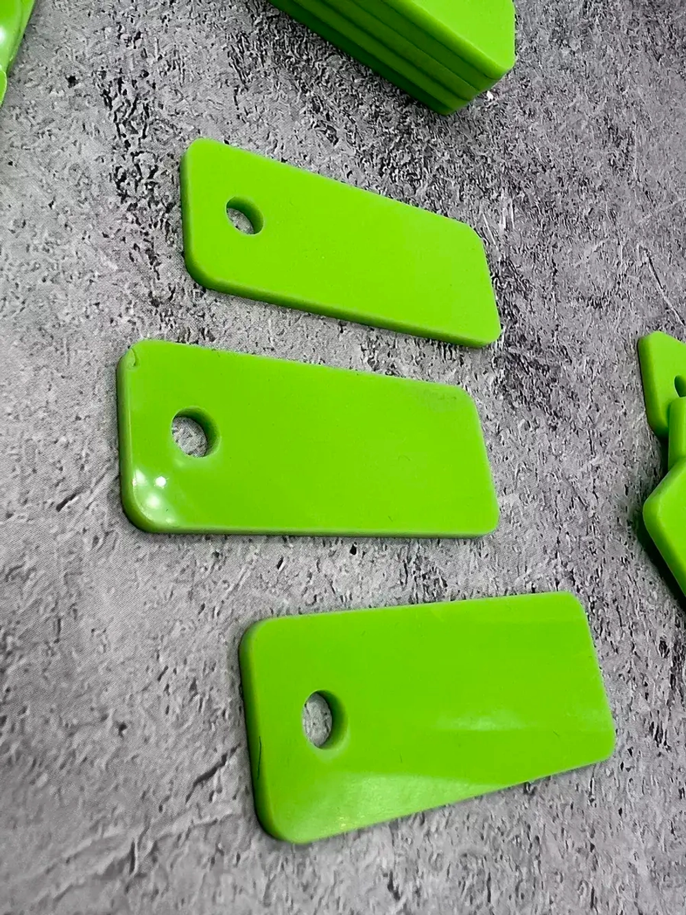 Номерки чистые для ключей
