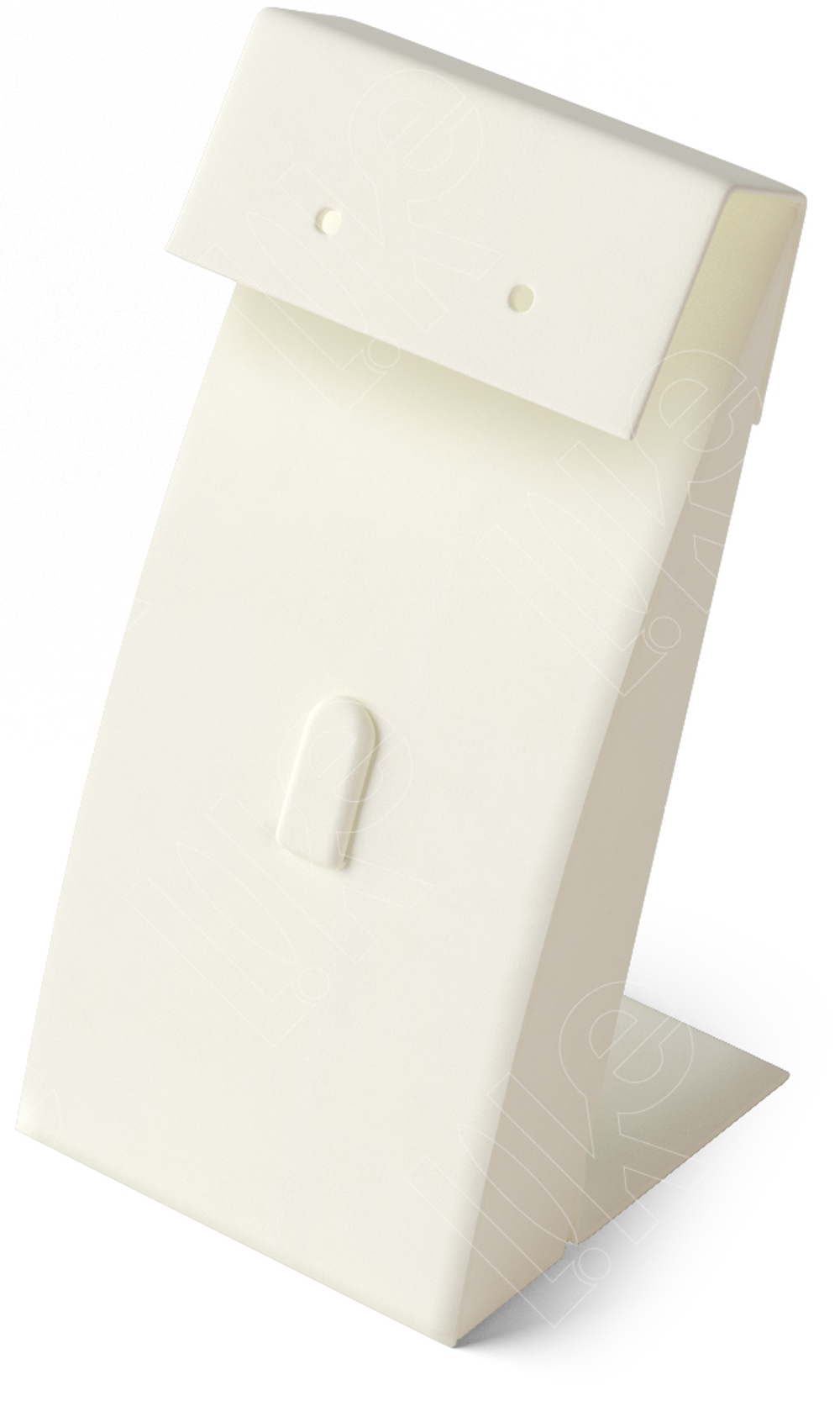 Подставка для гарнитура/изогнутая/2 отверстия на планке/язычок/ф.№6 (2 шт.)