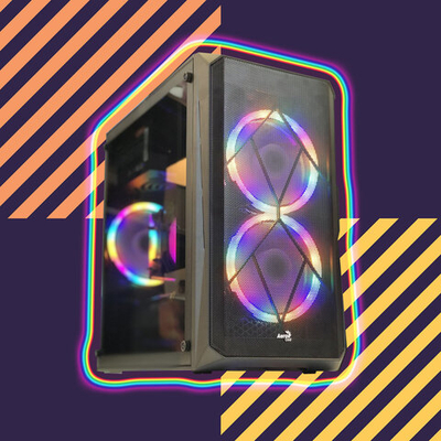 Игровой компьютер, i7 8 ядер, Озу-16GB, AMD Radeon RX580 8GB, SSD 512GB, Windows 11