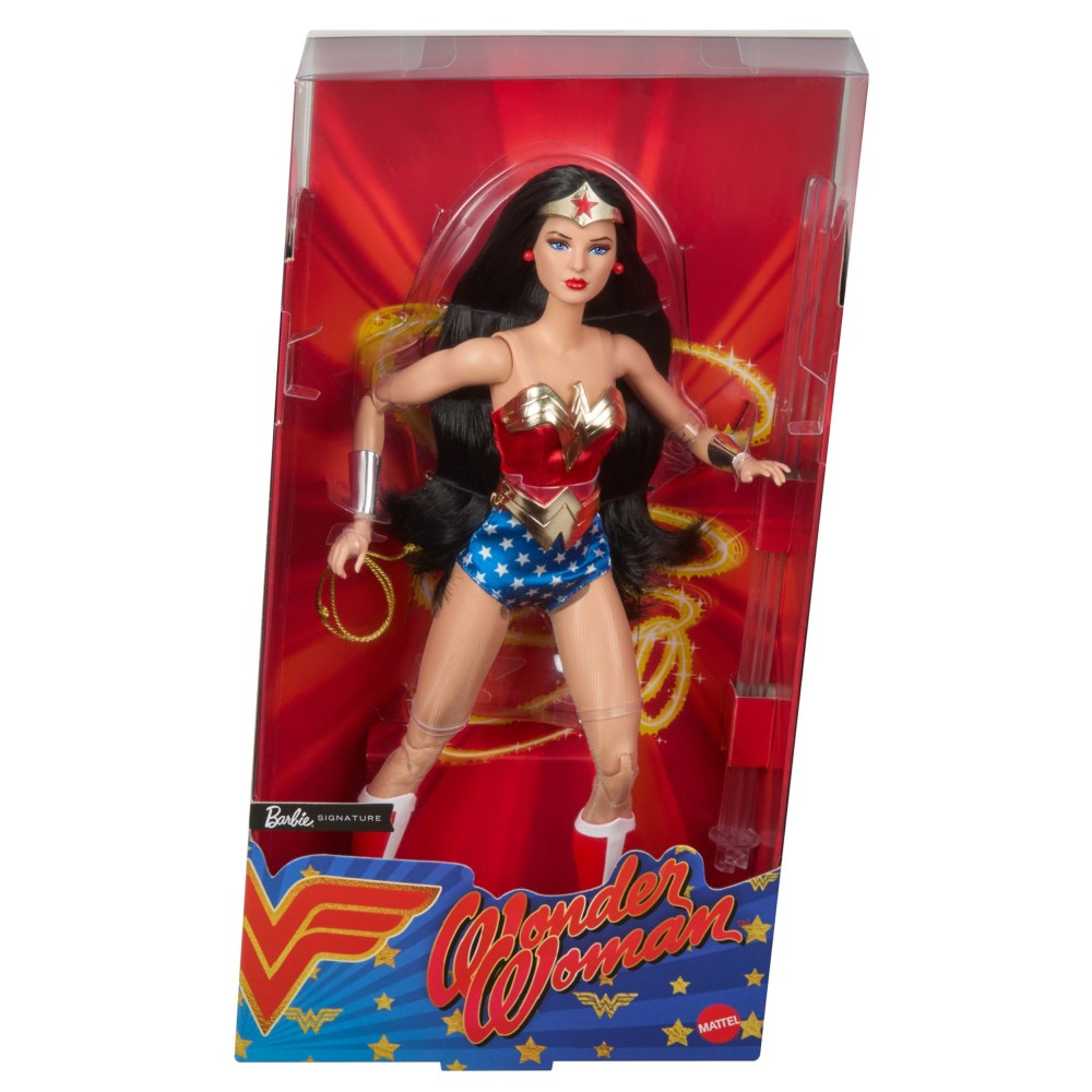 BARBIE Signature DC Comics - Коллекционная кукла Wonder Woman JBJ36