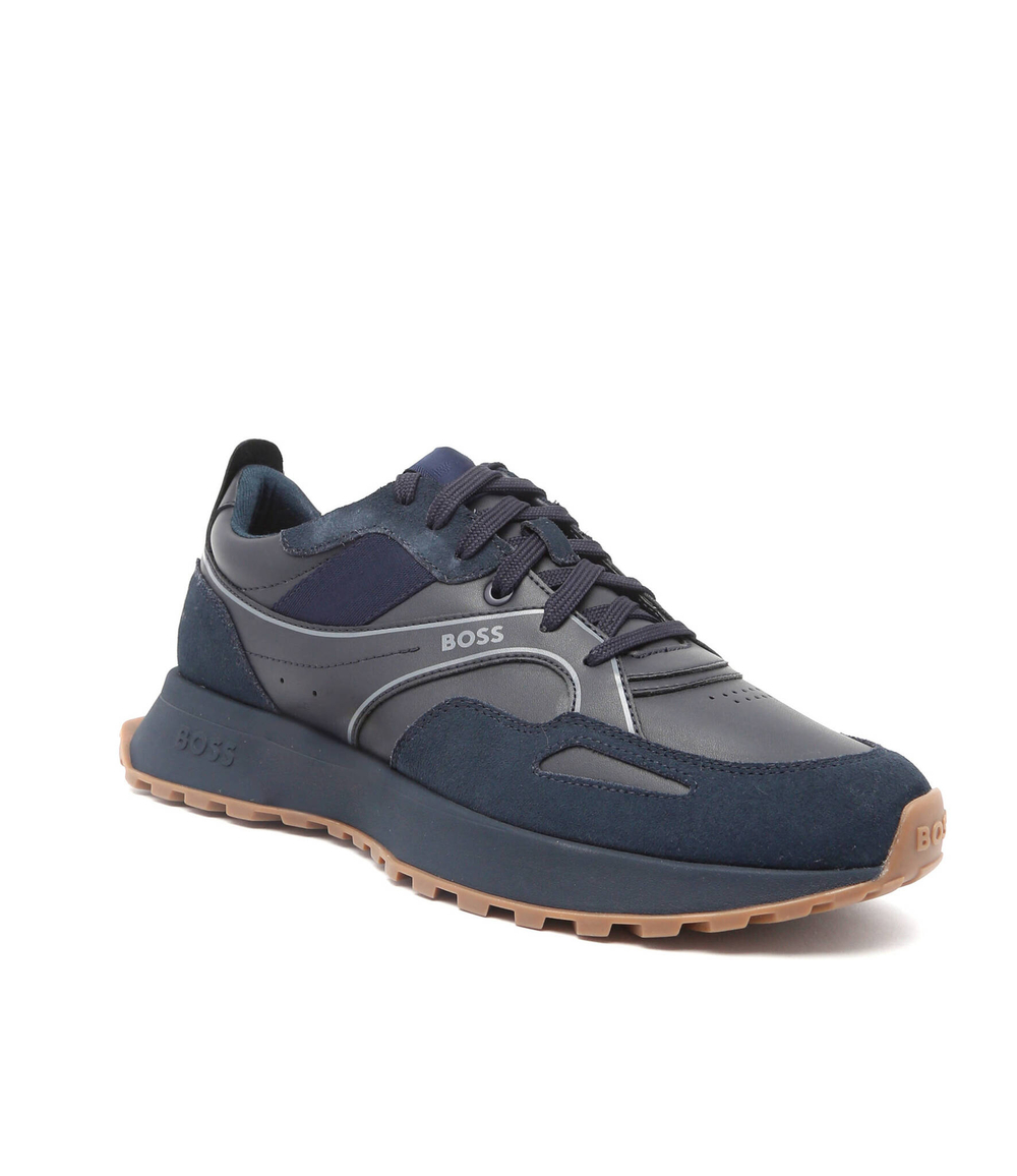 кроссовки jonah BOSS BLACK - темно-синий(50487592)