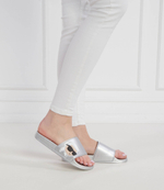 Шлепанцы KONDO Karl Lagerfeld - серебряный(KL80905N)