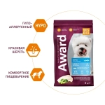 AWARD (Авард) Сухой корм для взрослых собак всех пород с белой рыбой