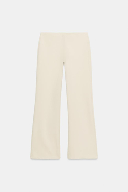ZARA БРЮКИ ПАЛАЦЦО, ЭКРЮ