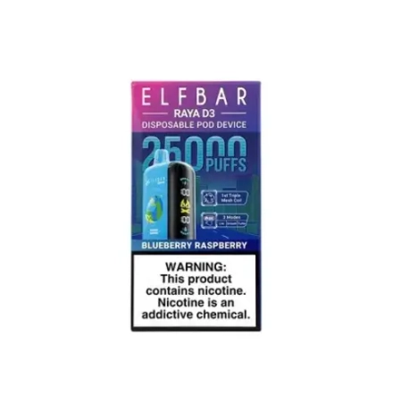 ELF BAR RAYA D3 - Blueberry Raspberry (5% nic)