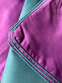 Индивидуальный пошив КПБ (Двуспальный Евро) из однотонного мако-сатина