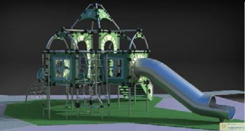 Детский игровой комплекс (ДВ0504)