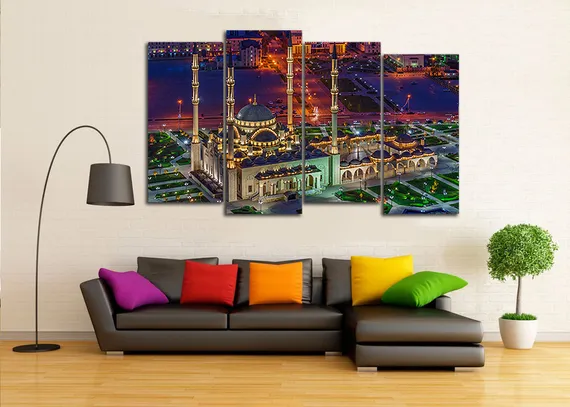 Модульная картина "Грозный. Мечеть"