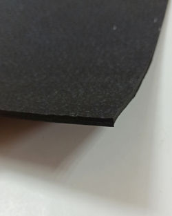 Микропористая резина для тапочек 5мм Черная