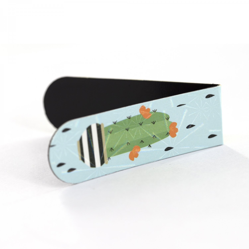 Набор магнитных закладок, Alingar, 120х20 мм, "Забавные фразы", 6шт. европодвес