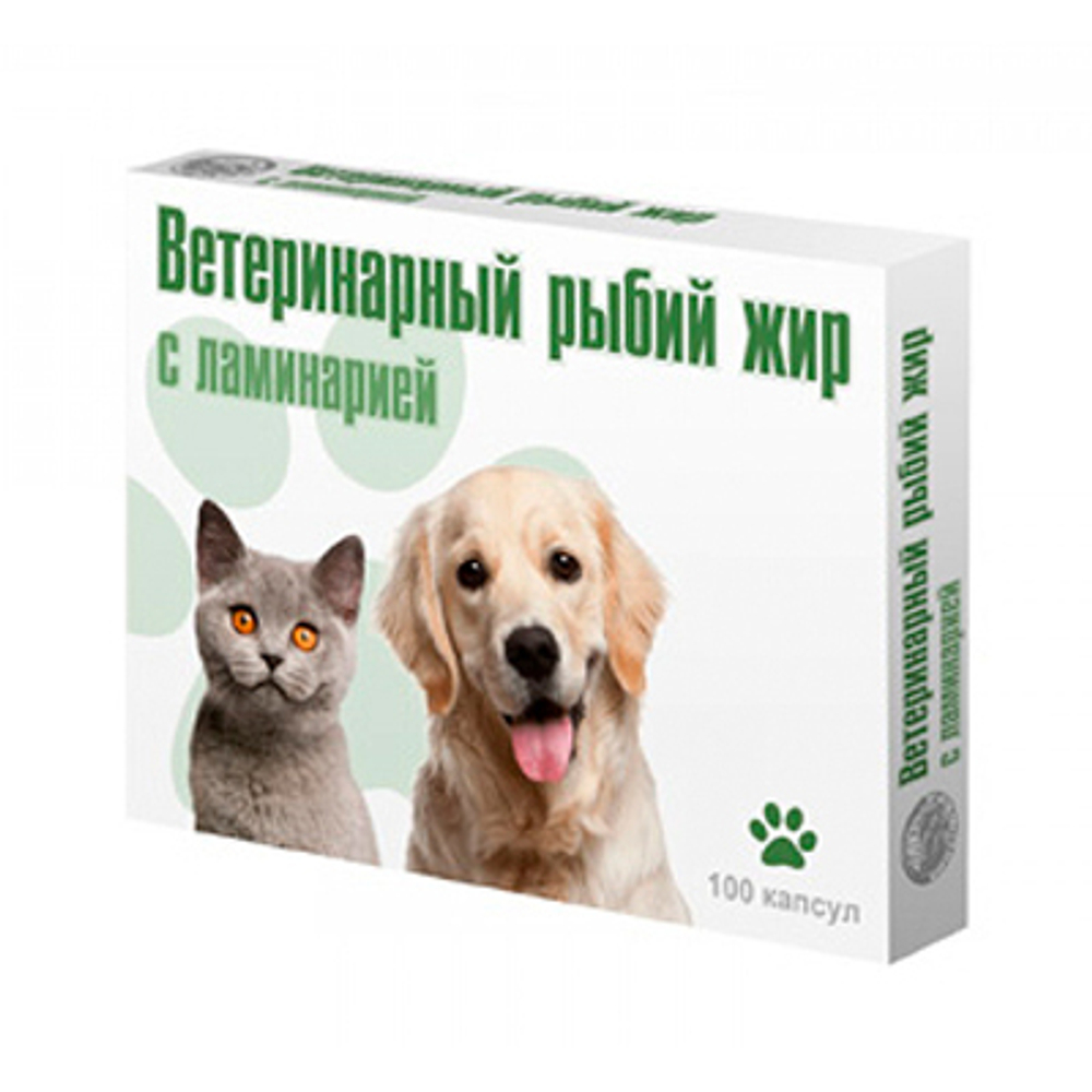 ВАКА Рыбий жир в капсулах с Ламинарией
