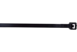 Нейлоновые хомуты Зубр черные, 2.5x80 мм, 100 шт. 309030-25-080