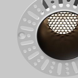 Светильник встраиваемый светодиодный Maytoni   DL120-10W-4K-TRS-B