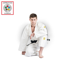 JSPT-10361 Кимоно дзюдо PROFESSIONAL GOLD IJF APPROVED белое