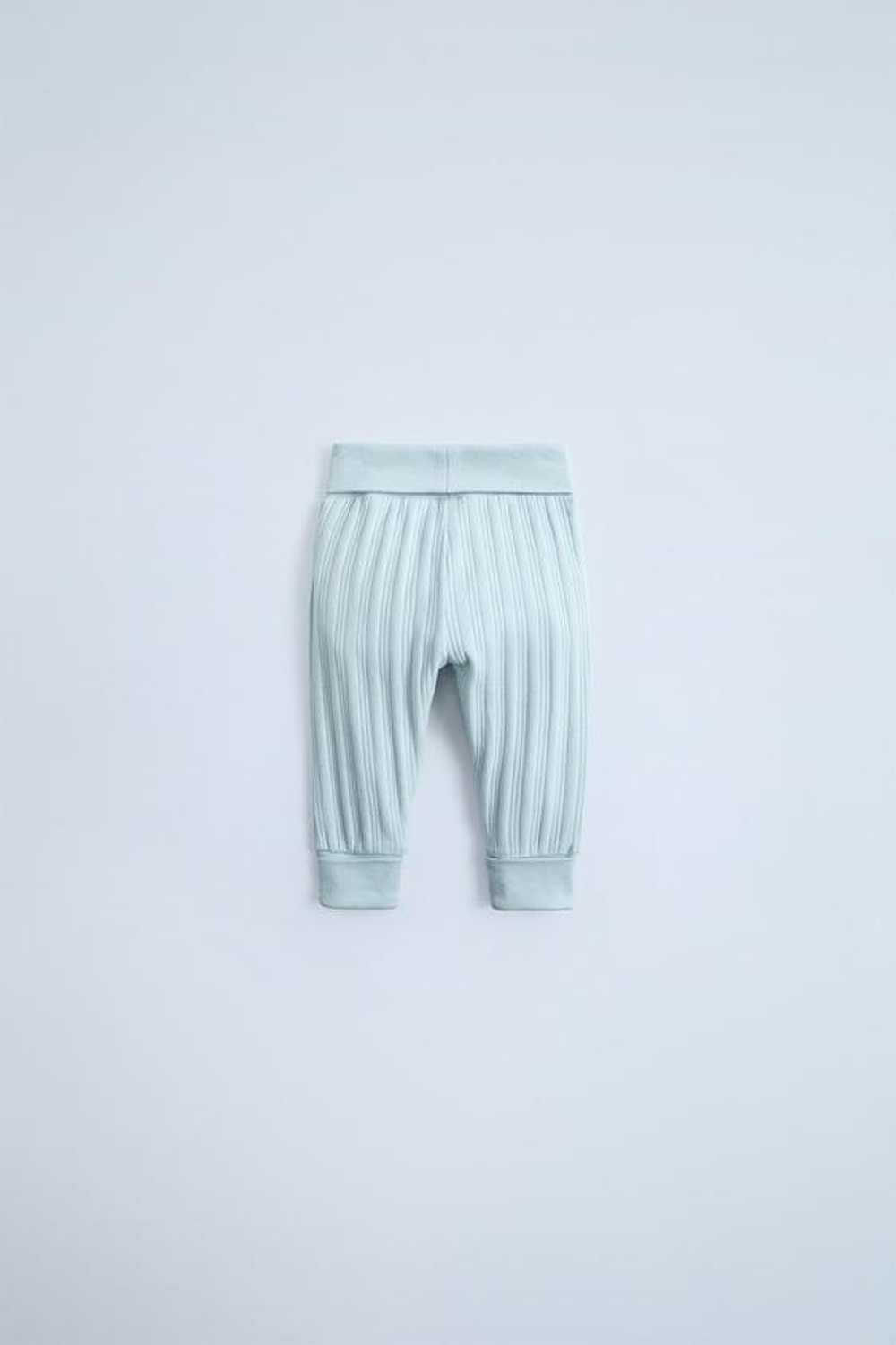 ZARA НАБОР ИЗ 2 РЕГУЛИРУЕМЫХ ЛЕГИНСОВ, ГОЛУБОЙ/БЕЖЕВЫЙ