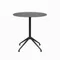 Обеденный стол Ontip Ø70 см, черный металл