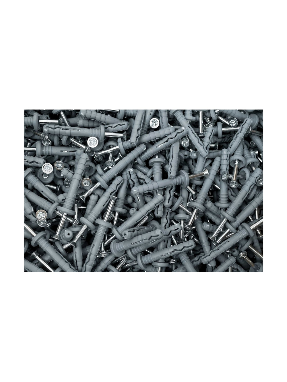 Дюбель-гвоздь Gigant 6x40 грибовидная манжета полипропилен 2000 шт 123858