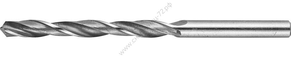 ЗУБР 5.7х93мм, Сверло по металлу, сталь Р6М5, класс В