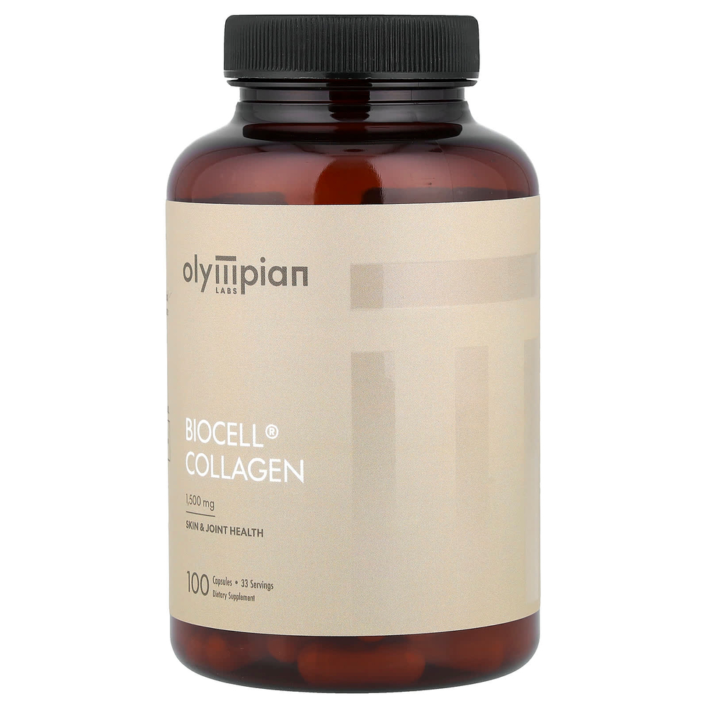 Olympian Labs, BioCell Collagen®, 100 капсул