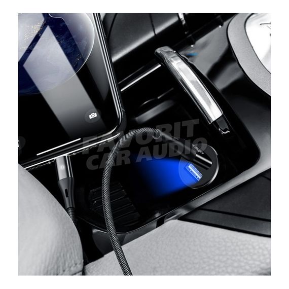 АЗУ 2USB Usams US-CC055 C8 3100mAh пластик чёрный