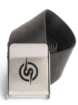 Пояс Sigalsub Elastica резиновый с металлической пряжкой черный