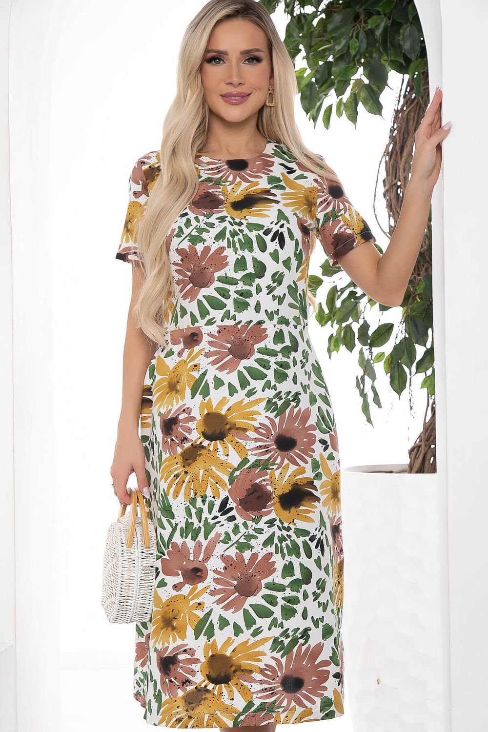 Платье Кокетливая (мультиколор) П10376 LT Collection